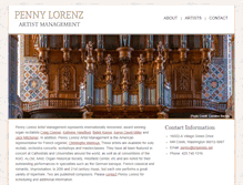 Tablet Screenshot of organists.net